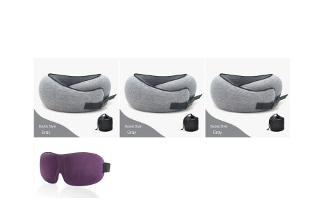 Travel Cushion Durable U-Shaped Neck Pillow 