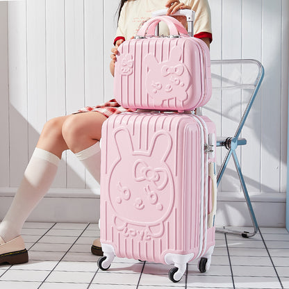 Schoolgirl Fashion Cute Password Trolley Case
