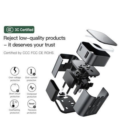 Universal travel adaptor charger plug