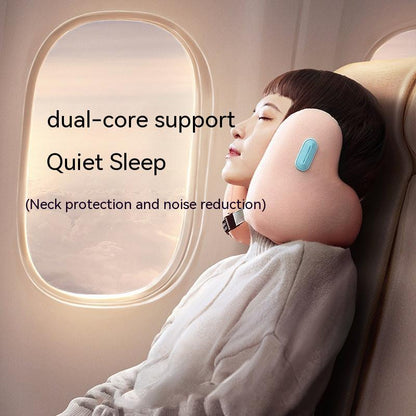 Travel Two-in-one Neck Foam Cervical Head Pillow