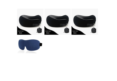 Travel Cushion Durable U-Shaped Neck Pillow 