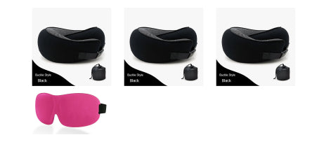 Travel Cushion Durable U-Shaped Neck Pillow 