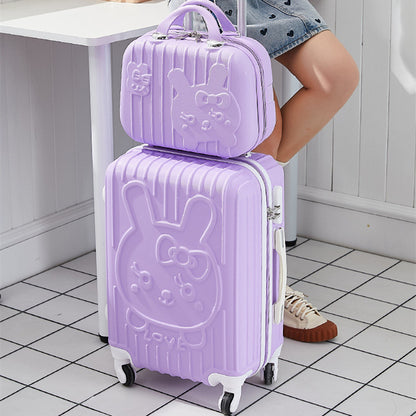 Schoolgirl Fashion Cute Password Trolley Case