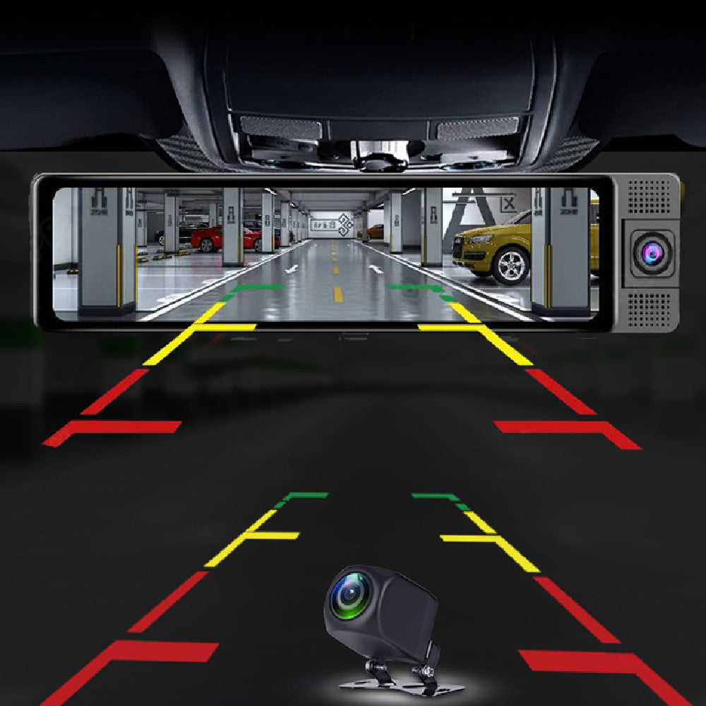 Three-lens Car Video Recorder Voice-controlled