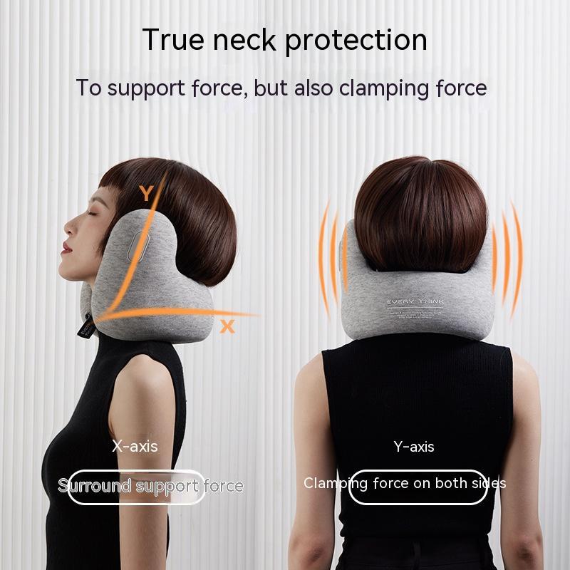Travel Two-in-one Neck Foam Cervical Head Pillow