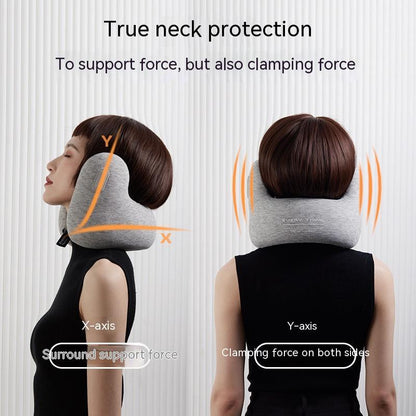 Travel Two-in-one Neck Foam Cervical Head Pillow